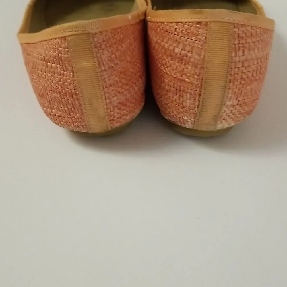 Reaction peach colored flats, size 8.5.